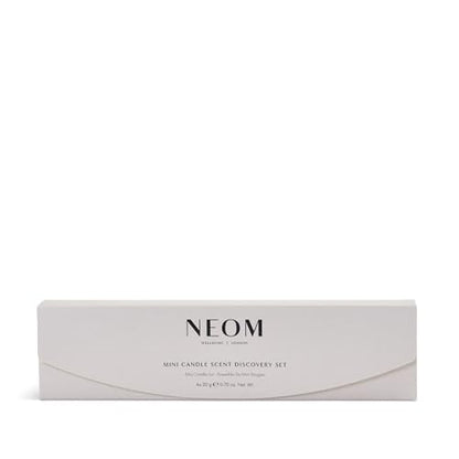 NEOM- Mini Candle Scent Discovery Set | x4 20g Mini Candles | 100% Natural Fragrance