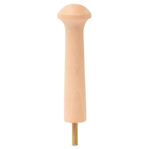Woodpeckers Screw on Wooden Shaker Pegs 3-1/2-inch w/ 1/2-inch Tenon, Pack of 25 Wooden Wall Hooks, Wood Hooks for Hanging Shaker Peg Rail and DIY Coat/Hat/Towel Hook - color: Pack of 25, size: 3-1/2 Inch Screw-On