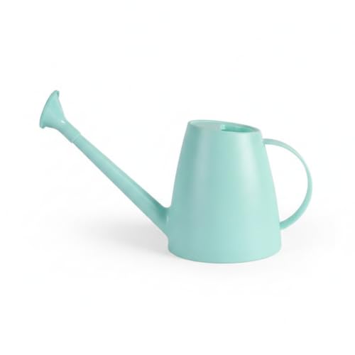 1.8L Long Spout Watering Can for Indoor Plants, Durable PP Plastic Pot Waterer with Precise Flow Control for Home Garden, Balcony & Windowsill - color: Blue