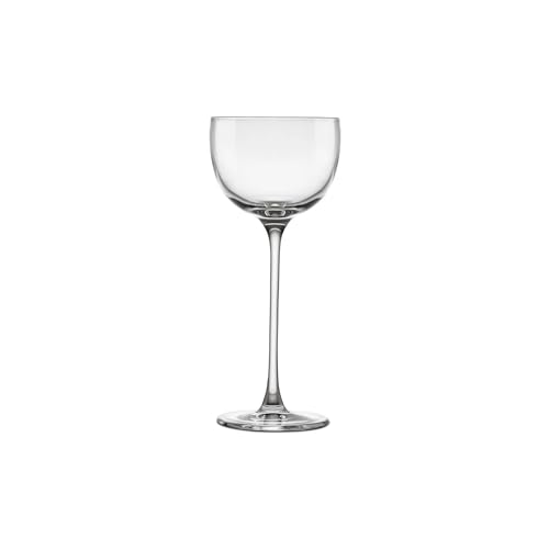 NUDE Savage Pony Glasses Set of 2 – 4.5 oz Premium Lead-Free Crystal Nick and Nora Cocktail Glasses – Elegant Coupe Style for Martini, Margarita, Espresso Martini Pony Drinks - color: Savage Pony