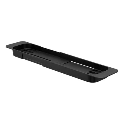 Yamazaki Home Tower Expandable Bathtub Caddy - Bathroom Tray Table Holder, 2" - Abs Plastic -