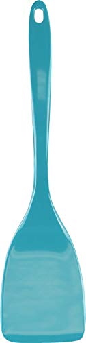 Spatula, Turner for Non-stick pans, Heat Resistant, BPA Free Melamine Utensil with Ergonomic Handle, 11 inch, Set of 6 by Reston Lloyd, Turquoise - color: Turquoise, size: 100% Melamine Spatula, Set of 6