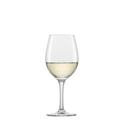 Schott Zwiesel Tritan Crystal Glass Banquet Stemware Collection All Purpose Red or White Wine Glass, 10.1 Ounce, Set of 6, 0002.121593