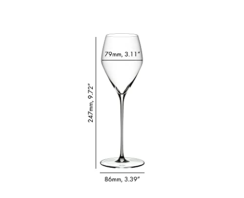 Riedel Veloce Champagne | Dishwasher safe - style: Champagne