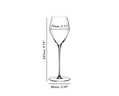 Riedel Veloce Champagne | Dishwasher safe - style: Champagne