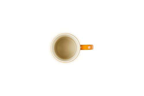 Le Creuset Stoneware Espresso Mug, 3 oz., Flame - color: Flame, size: 3.4 Ounces