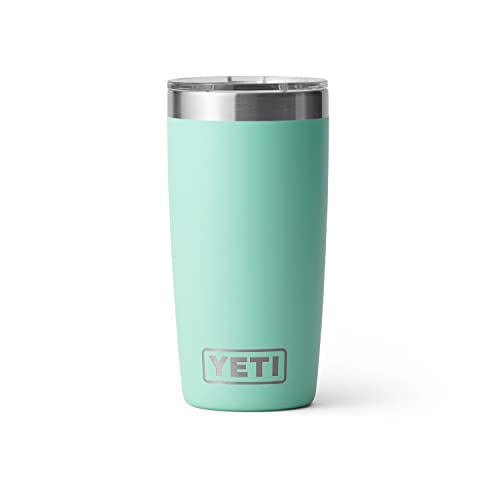 YETI Rambler 10 oz Tumbler, Stainless Steel, Vacuum Insulated with MagSlider Lid, Seafoam - color: Seafoam