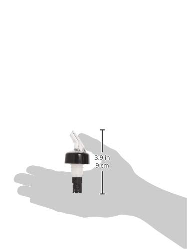 True Ace Measured Liquor Pour Spout, 1/2 Ounce Pourer, Fits Standard Liquor Bottles, Bar & Cocktail Accessories, Plastic, Set of 1 - size: 0.5oz