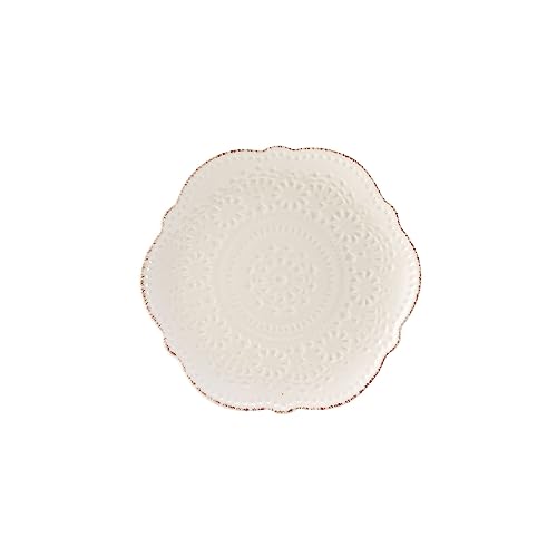 Pfaltzgraff Chateau Cream 16-Piece Stoneware Dinnerware Set, Service for 4, Off White - style: 16-Piece Stoneware Dinnerware Set