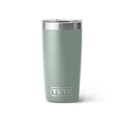 YETI Rambler 10 oz Tumbler, Stainless Steel, Vacuum Insulated with MagSlider Lid, Sagebrush Green - color: Sagebrush Green