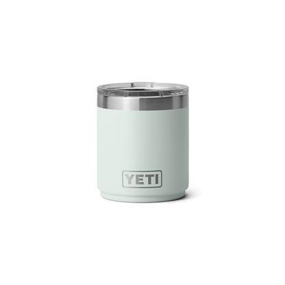 YETI Rambler 10 oz Ceramic Lined Lowball 2.0, Vacuum Insulated with MagSlider Lid, Ridgeline - color: Ridgeline
