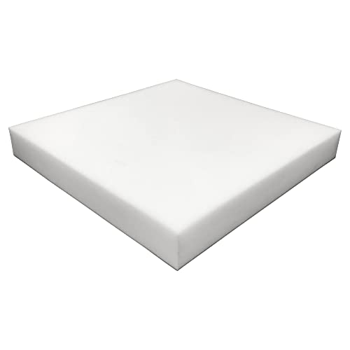 Foamma High Density Upholstery Foam, 3" x 24" x 24" - Couch Cushion Foam Replacement Pad, High Density Pad for Seats, Pillows, Chairs, and Craft Projects - color: High Density, size: 3" x 24" x 24", style: 1 Pack