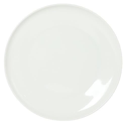 Gibson Home Havenstone 12-Piece Porcelain Dinnerware Set – Dinner Plates, Salad Plates & Bowls, Classic White Everyday Dish Set for Home, Kitchen, Microwave & Dishwasher Safe - color: White (Havenstone)