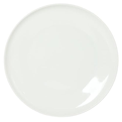 Gibson Home Havenstone 12-Piece Porcelain Dinnerware Set – Dinner Plates, Salad Plates & Bowls, Classic White Everyday Dish Set for Home, Kitchen, Microwave & Dishwasher Safe - color: White (Havenstone)