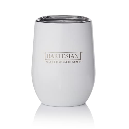 Bartesian Cocktail Glass Sets - Insulated Tumbler for Cocktails & Mocktails - Bar Glasses for Martini, Margarita, Pina Colada, Whiskey Sour, Old Fashioned - Set of 2 - style: Glassware - Insulated Tumbler