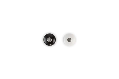 Le Creuset Salt and Pepper Mill Set, 8" x 2 1/2" each, Black & White - color: Black/White, size: Large