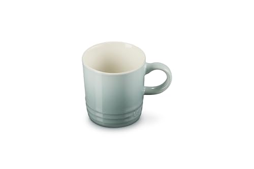 Le Creuset Stoneware Espresso Mug, 3 oz., Sea Salt - color: Sea Salt, size: 3.4 Ounces