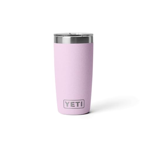 YETI Rambler 10 oz (295 ml) Tumbler with Removable Magslider Lid, Stainless Steel Vacuum Insulated Coffee Cup, Cherry Blossom - color: Cherry Blossom
