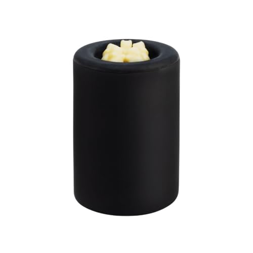 Happy Wax Black Mod Warmer for Scented Wax - Large Wax Warmer with Timer. Perfect Wax Melter for Scented Wax Melts - color: Black