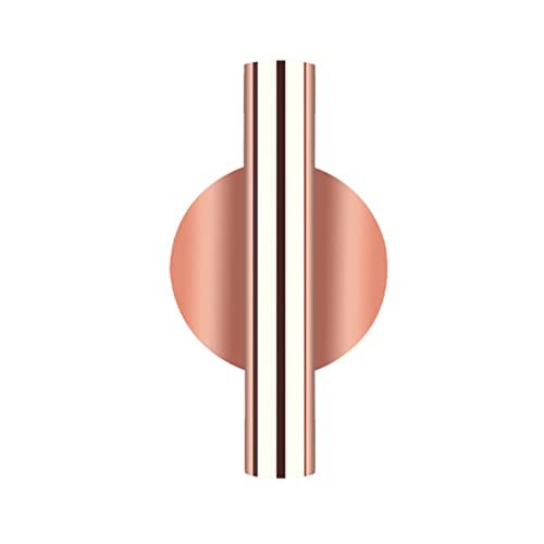 Wall Mounted Flower Tube Display - Modern Dried Flower Holder Decoration for Door, Wall, Porch (Rose) - color: Rose