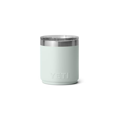 YETI Rambler 10 oz Ceramic Lined Lowball 2.0, Vacuum Insulated with MagSlider Lid, Ridgeline - color: Ridgeline