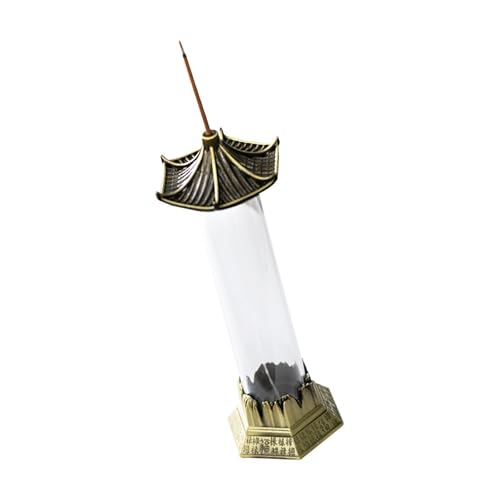 Multifunctional Safe Backflow Burners in Antique Styles Various Fragrances for Elegant Decor Multifunctional Backflow Burners for Various Fragrances Features Ancient Pavilions Enhances Ambiances - color: Ancient Green