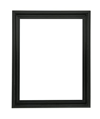 Creative Mark Illusions Floater Canvas Frame for 1-1/2" Deep Canvases, Black 24x30, Single - Floating Canvas Art Illusion - No Glass or Backing, Gallery Wall Display, Black Interior - color: Black, size: 24x30 in