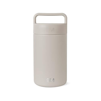 Simple Modern Insulated Food Jar with Handle | 16oz | Beige | Provision Stainless Steel Food Jar, Lunch Container | Leak Proof for Kids, Adults, Smoothie Bowl, Soup | Almond Birch - color: -Almond Birch, size: 16 Ounces