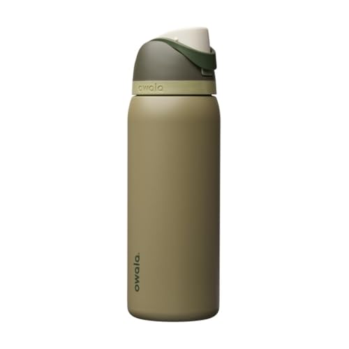 Owala FreeSip Stainless Steel Water Bottle 32 oz Off Road - color: Off Road, size: 32 Ounces