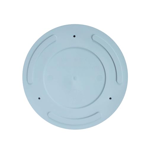 Bloem Mathers Planter w/Saucer Tray 8" Misty Blue - color: Misty Blue, size: 8"