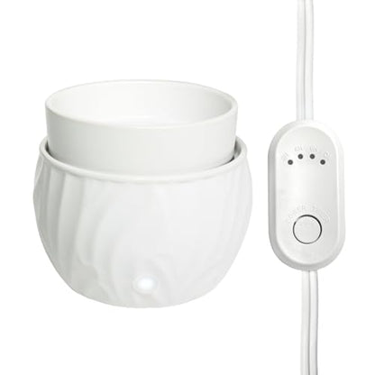 Colonial Candle Wax Melt Warmer with Timer, 3-in-1 Electric Wax Melter for Scented Wax Melts, Cubes, and Tarts | Home, Office, Bedroom, Gift & Décor