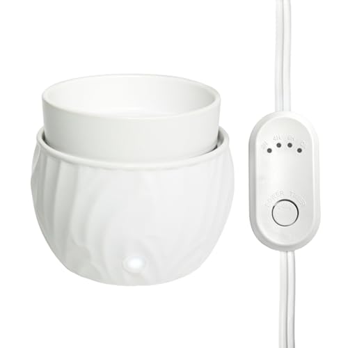 Colonial Candle Wax Melt Warmer with Timer, 3-in-1 Electric Wax Melter for Scented Wax Melts, Cubes, and Tarts | Home, Office, Bedroom, Gift & Décor