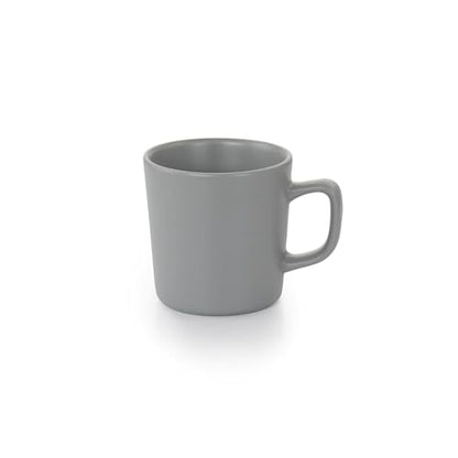 Elama Luxmatte Modern and Contemporary Stoneware Dinnerware Set in Matte, Service for 4 (16, Light Gray) - color: Light Gray