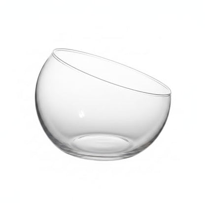 Geometric Glass Terrarium, Borosilicate Planter for Succulents and Air Plants, Desktop Display Vessel (1 PC)