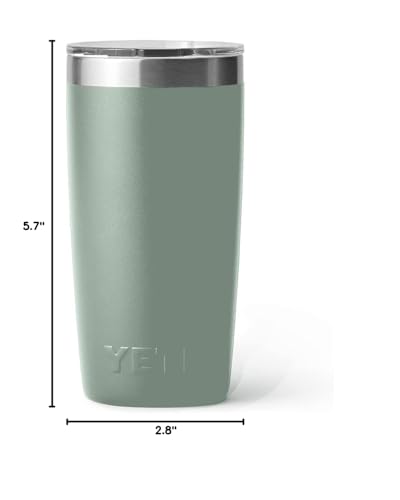 YETI Rambler 10 oz Tumbler, Stainless Steel, Vacuum Insulated with MagSlider Lid, Sagebrush Green - color: Sagebrush Green