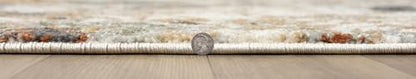 Keen Home Design Throw Rugs - 24"x36" Non-Shedding, Thick Pile Abstract Rugs for Kitchen, Living Room, Bedroom, Dining Room, Entryway - Size: 2' x 3', Skies Green - color: Skies Green, size: 2' x 3' (Rectangular)