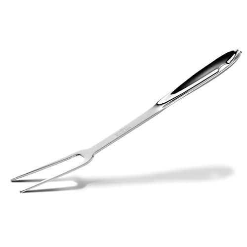 All-Clad 5-Piece Stainless Steel Kitchen Utensil Set – Includes Ladle, Solid Spoon, Slotted Spoon, Turner & Storage Caddy – Heavy-Gauge, Ergonomic, Dishwasher Safe, Silver (Pack of 2) - size: 5-Piece (Pack of 2)