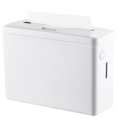 Paper Towel Dispenser Countertop,Non-Slip Base,White-S | Multifold Trifold Z-Fold Paper Towel Holder, Hand Towel Dispenser for Kitchen Bathroom Commercial,Single Sheet Dispensing - color: White-s