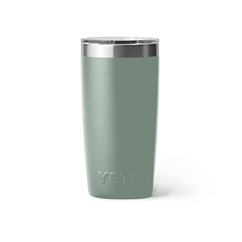 YETI Rambler 10 oz Tumbler, Stainless Steel, Vacuum Insulated with MagSlider Lid, Sagebrush Green - color: Sagebrush Green