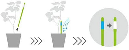 Sustee Aquameter, Set of 5, Plant Soil Moisture Sensor (White, Large)