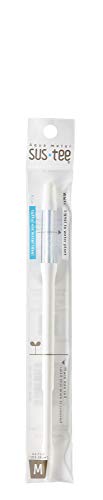 Sustee Aquameter, White, Medium -Soil Moisture Meter for Potted Plants - Plant Water Sensor (Refillable Style)