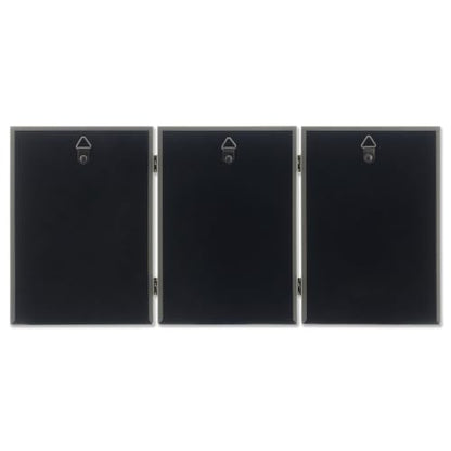 Lawrence Frames Bead Border Design, 5x7 Triple, Satin Gold - color: Satin Gold, size: 5 Inches X 7 Inches, Triple