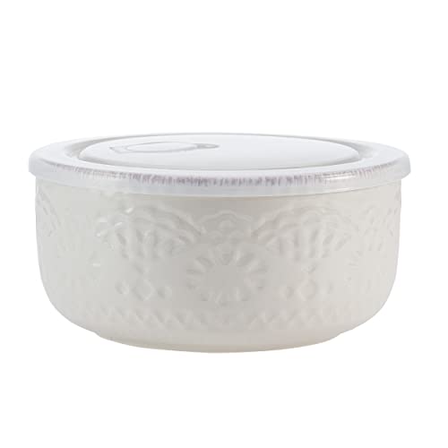 Pfaltzgraff Chateau Storage Bowls, 6 inch, Cream - style: Storage Bowls