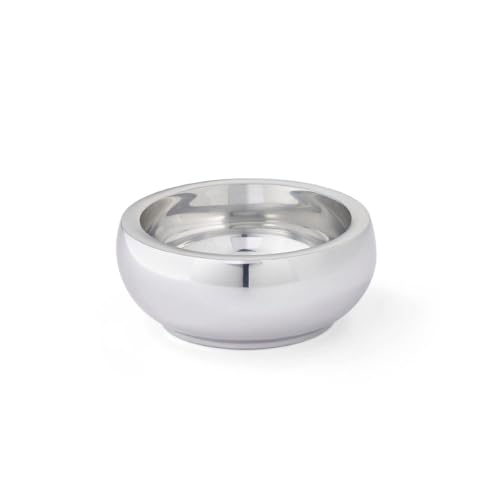 nambe Butterfly Collection Chip & Dip Serving Tray and Bowl | 2-Piece Set | Metal Dip Bowl for Salsa and Guacamole | Large Party Platter for Vegetables, Snacks, or Chips | 16-Inch