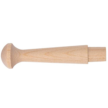 Hardwood Shaker Peg Rack or Wooden Pegs for Hanging | Pack of 10 | Wooden Wall Hooks, Hat or Towel Hook, Hardware for Thing Hanging | UA-33-BWSP - size: 3 1/2" x 7/8"