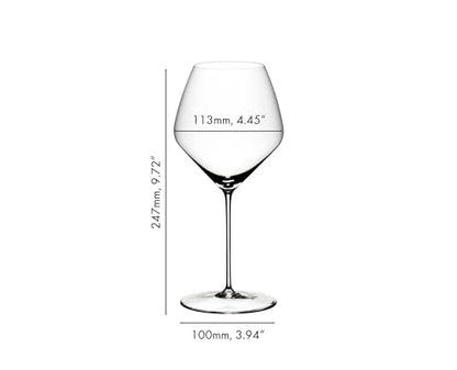 Riedel Veloce Pinot Noir | Dishwasher safe - style: Pinot Noir