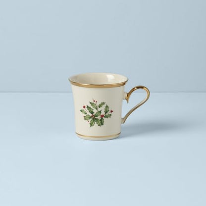Lenox 146504060 Holiday Mug, Porcelain, Christmas Drinkware - style: Mug