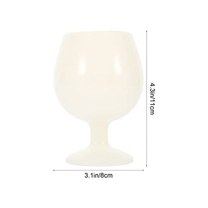 2pcs Silicone Wine Glass Multi-function Drink Cup Home Supply Wedding Props