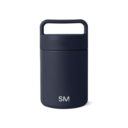 Simple Modern Insulated Food Jar with Handle | 12oz | Navy | Provision Stainless Steel Food Jar, Lunch Container | Leak Proof for Kids, Adults, Smoothie Bowl, Soup | Deep Ocean - color: -Deep Ocean, size: 12 Ounces