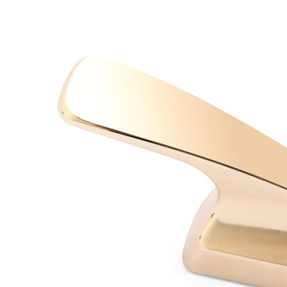 SARIHOSY5 Packs Coat Hooks,Metal Hooks for Clothes, Hats, Bags, Towels, Keys(Polished Gold) - color: Gold(Polished)